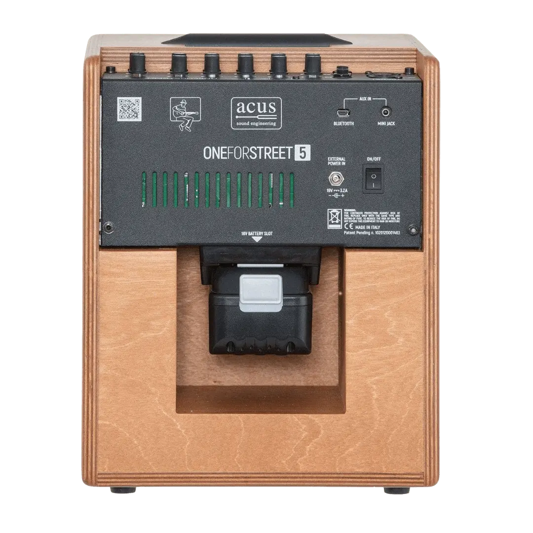 Acus ONEFORSTREET 5 Electro Acoustic Guitar Amp  (Mains & Battery Powered) - Image 3