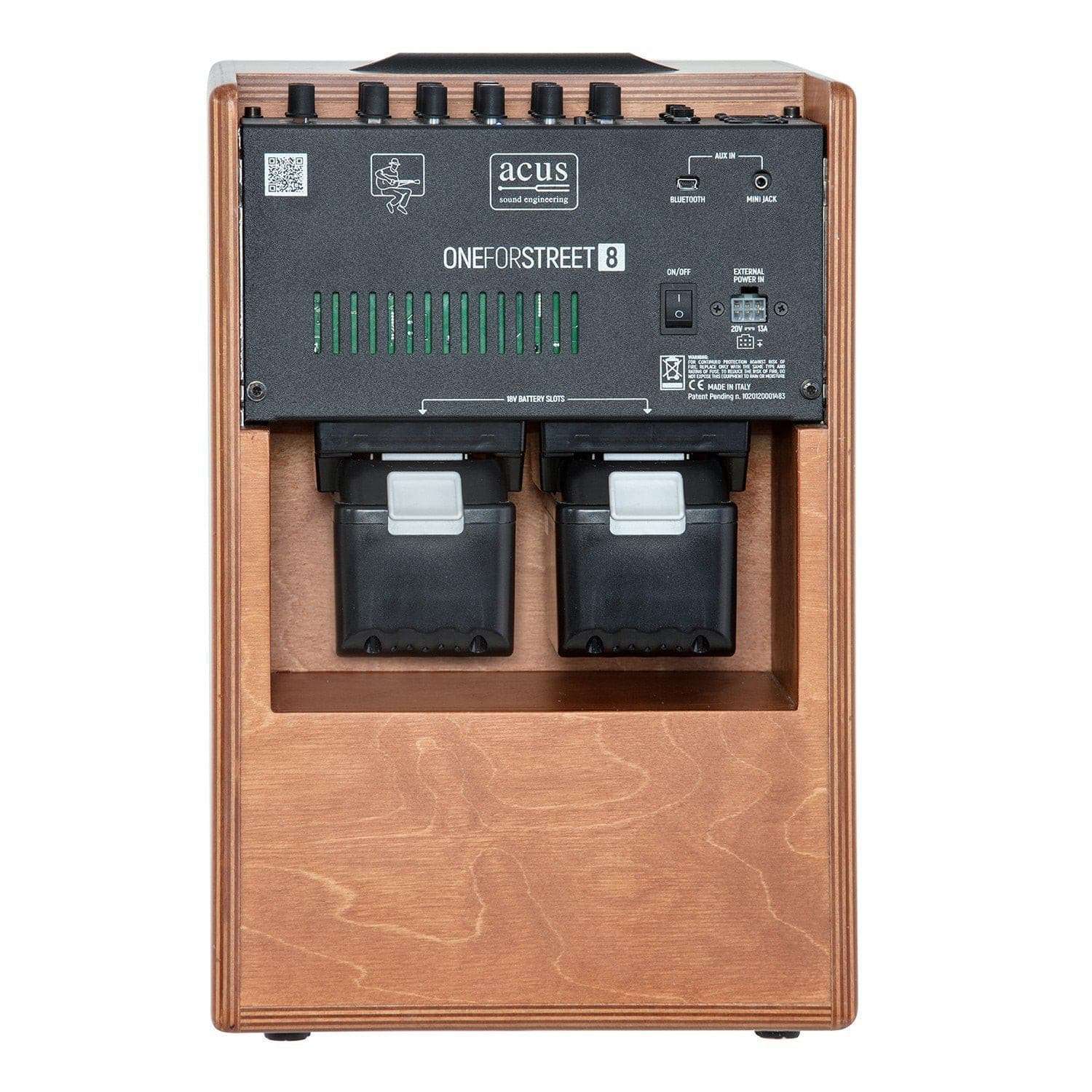Acus ONEFORSTREET 8 Electro Acoustic Guitar Amp (Mains & Battery Powered) - Image 3