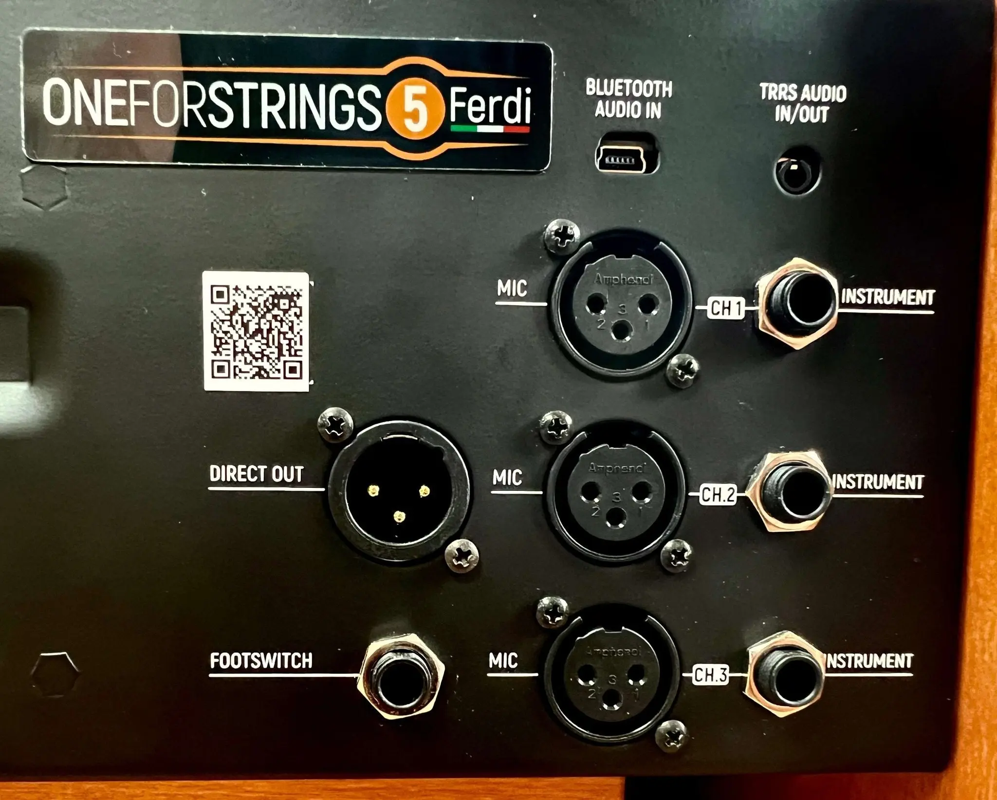 ACUS ONEFORSTRINGS 5 FERDI Wood (Richards Choice #1 Acoustic Amp) - Image 12