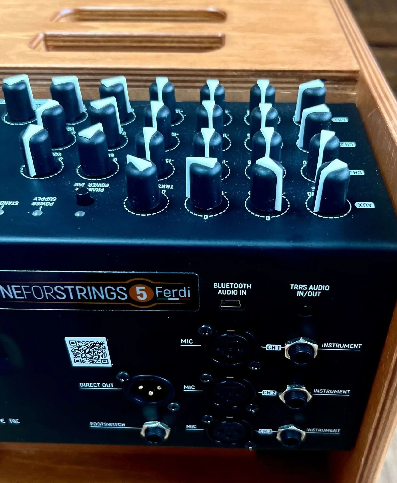 ACUS ONEFORSTRINGS 5 FERDI Wood (Richards Choice #1 Acoustic Amp) - Image 7
