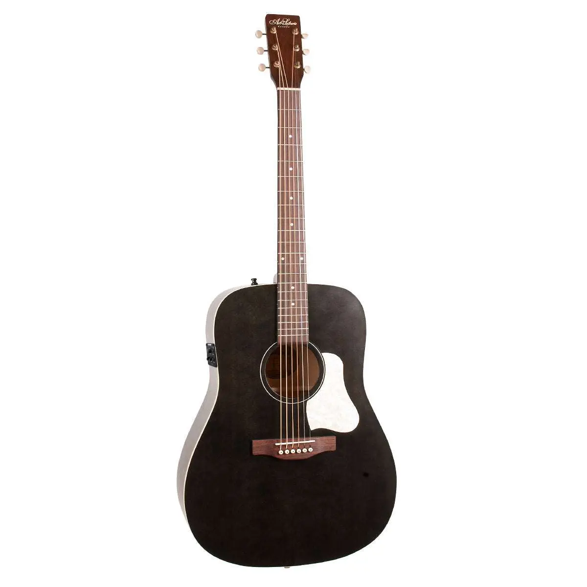 Art & Lutherie Americana Electro-Acoustic Guitar ~ Faded Black ~ PreSys II - Image 2
