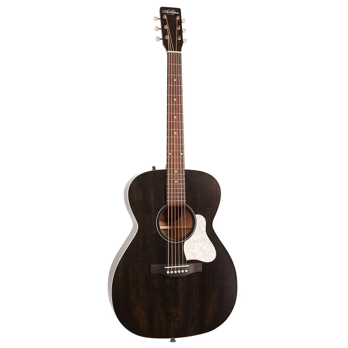 Art & Lutherie Legacy Acoustic Guitar ~ Faded Black - Image 2