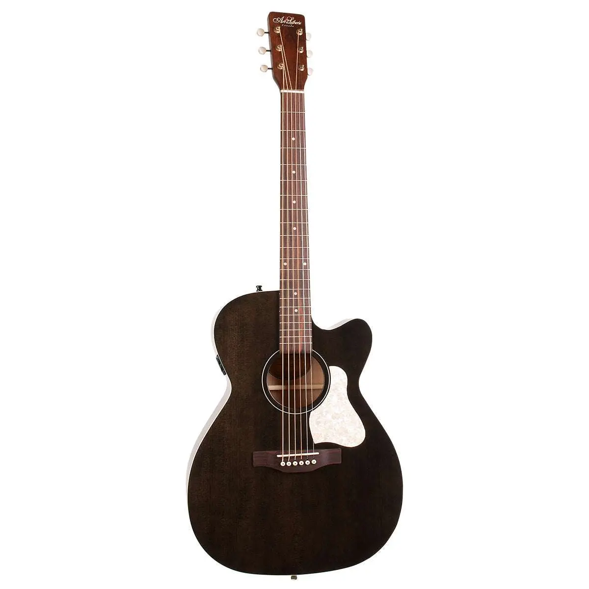 Art & Lutherie Legacy Cutaway Electro-Acoustic Guitar ~ Faded Black ~ PreSys II - Image 2