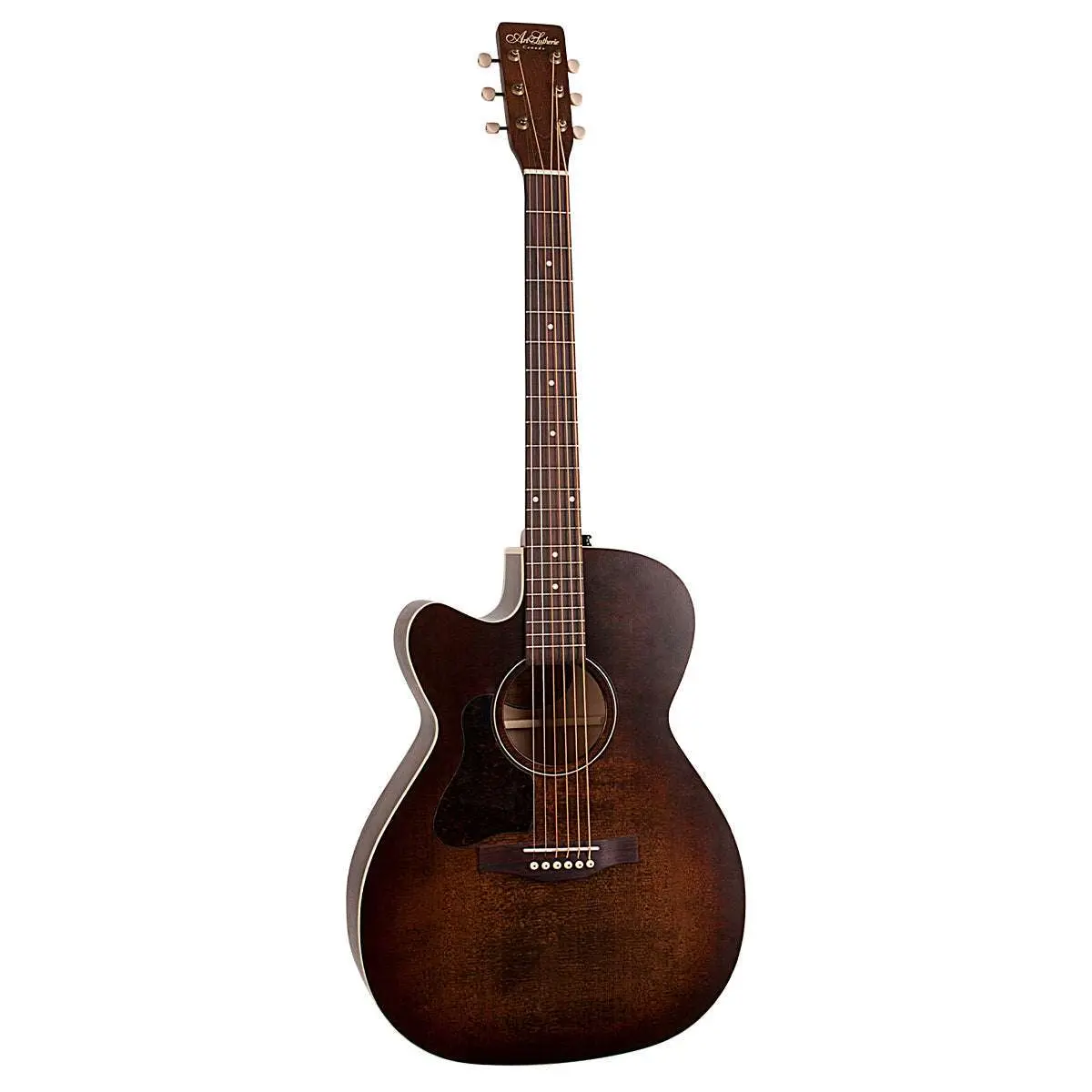Art & Lutherie Legacy Cutaway Electro-Acoustic Guitar ~ Left Hand ~ Bourbon Burst ~ PreSys II - Image 2