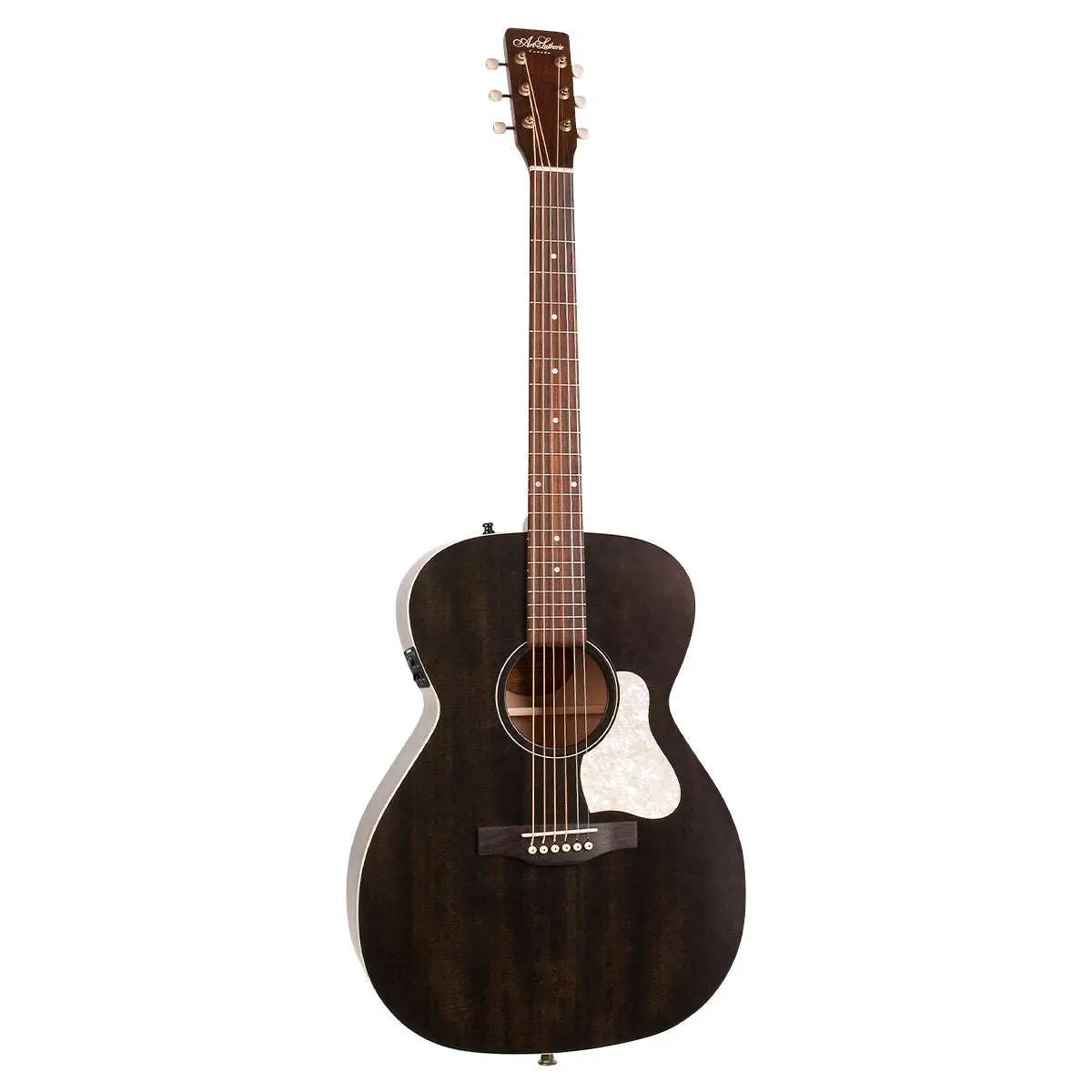 Art & Lutherie Legacy Electro-Acoustic Guitar ~ Faded Black ~ PreSys II - Image 2