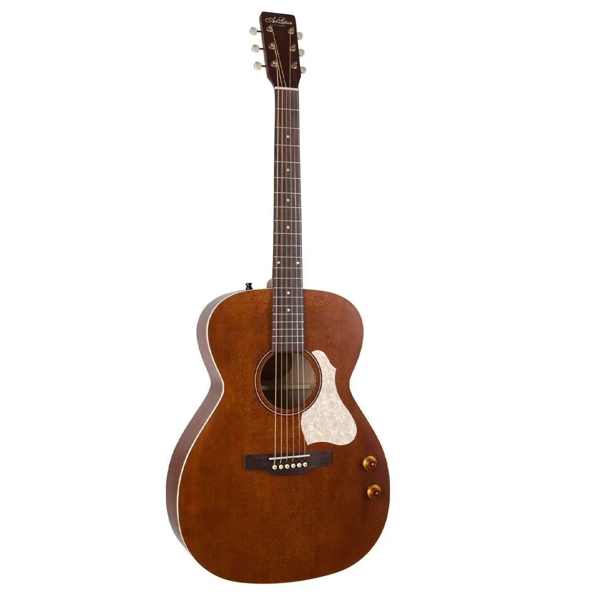 Art & Lutherie Legacy Electro-Acoustic Guitar ~ Havana Brown Q-Discrete - Image 2