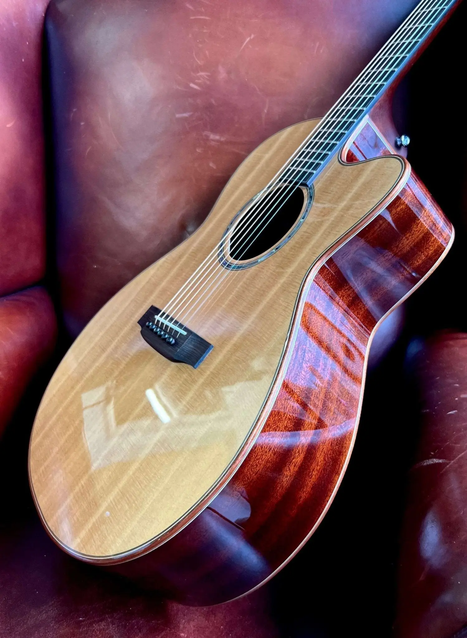Auden Artist Mahogany Series - Austin Spruce Cutaway - Image 3