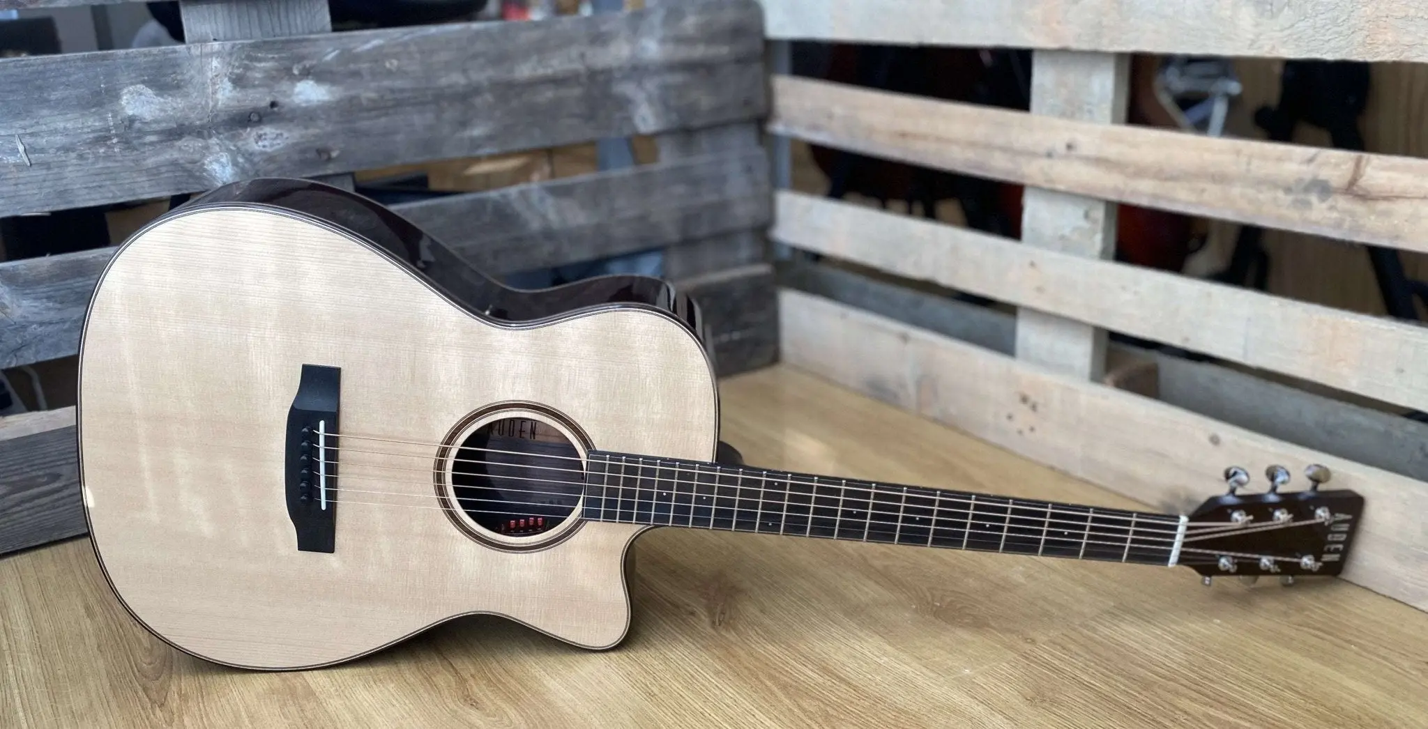 Auden Artist Rosewood Series - Bowman Spruce Cutaway - Image 14