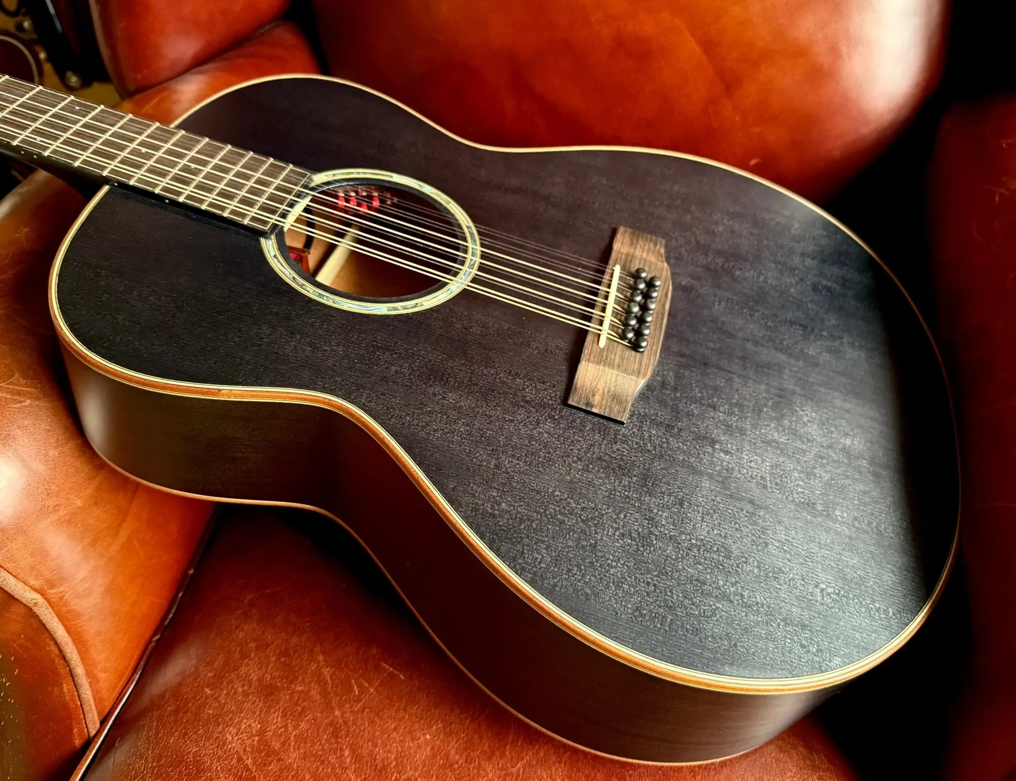 Auden Smokehouse Series - Austin Spruce Full Body 12 String - Image 11