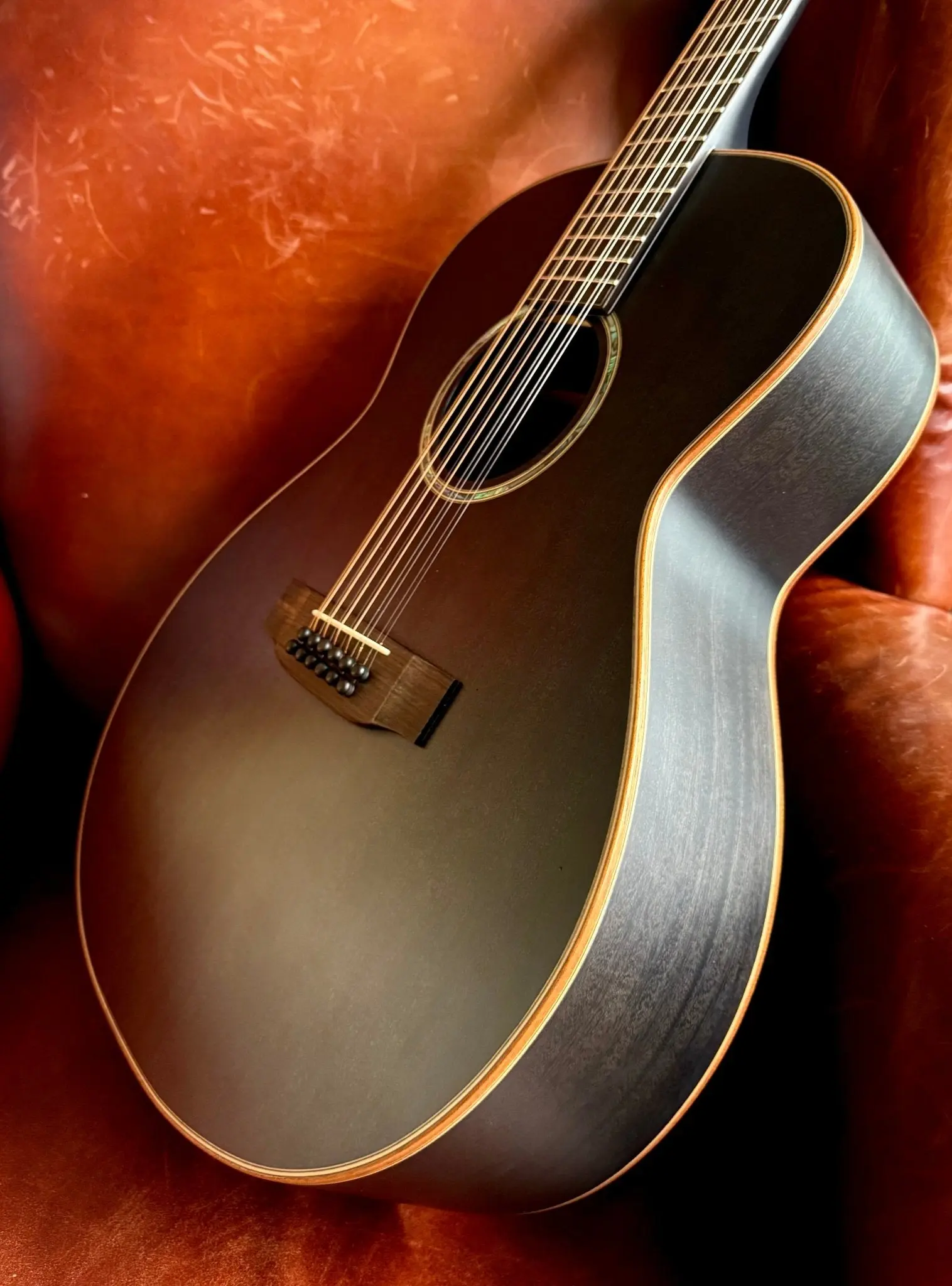 Auden Smokehouse Series - Austin Spruce Full Body 12 String - Image 14