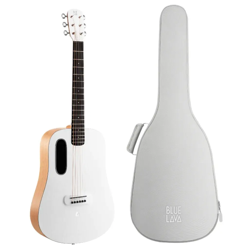 BLUE LAVA Original Acoustic and Lite Bag ~ Frost White / Walnut - Image 7