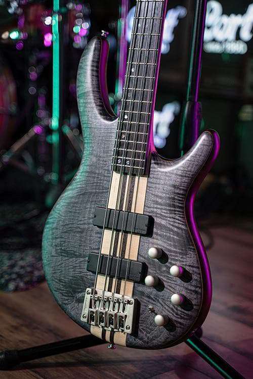 Cort Artisan A4 Plus FMMH Open Pore Blue Black  Bass Guitar - Image 13