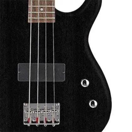 Cort Action Bass Junior Open Pore Black Bass Guitar - Image 12