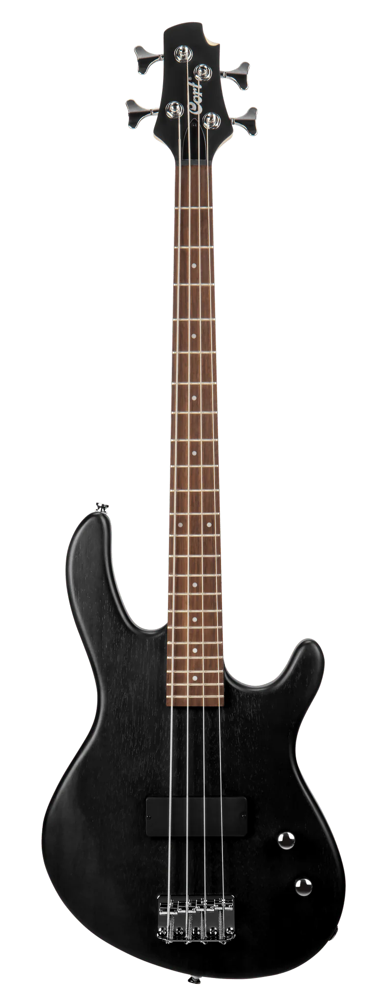 Cort Action Bass Junior Open Pore Walnut Bass Guitar - Image 16