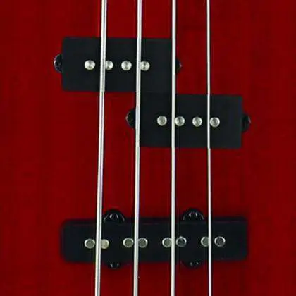 Cort Action Bass Plus Trans Red Bass Guitar - Image 15