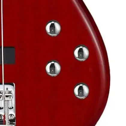 Cort Action Bass V Plus Trans Red Bass Guitar - Image 7