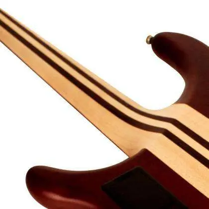 Cort Artisan A4 Plus FMMH, Open Pore Black Cherry Bass Guitar - Image 11