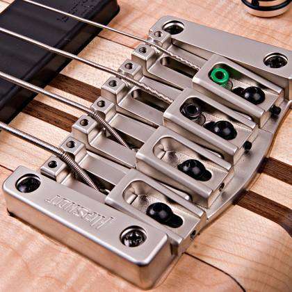 Cort Artisan A4 Plus FMMH, Open Pore Black Cherry Bass Guitar - Image 12