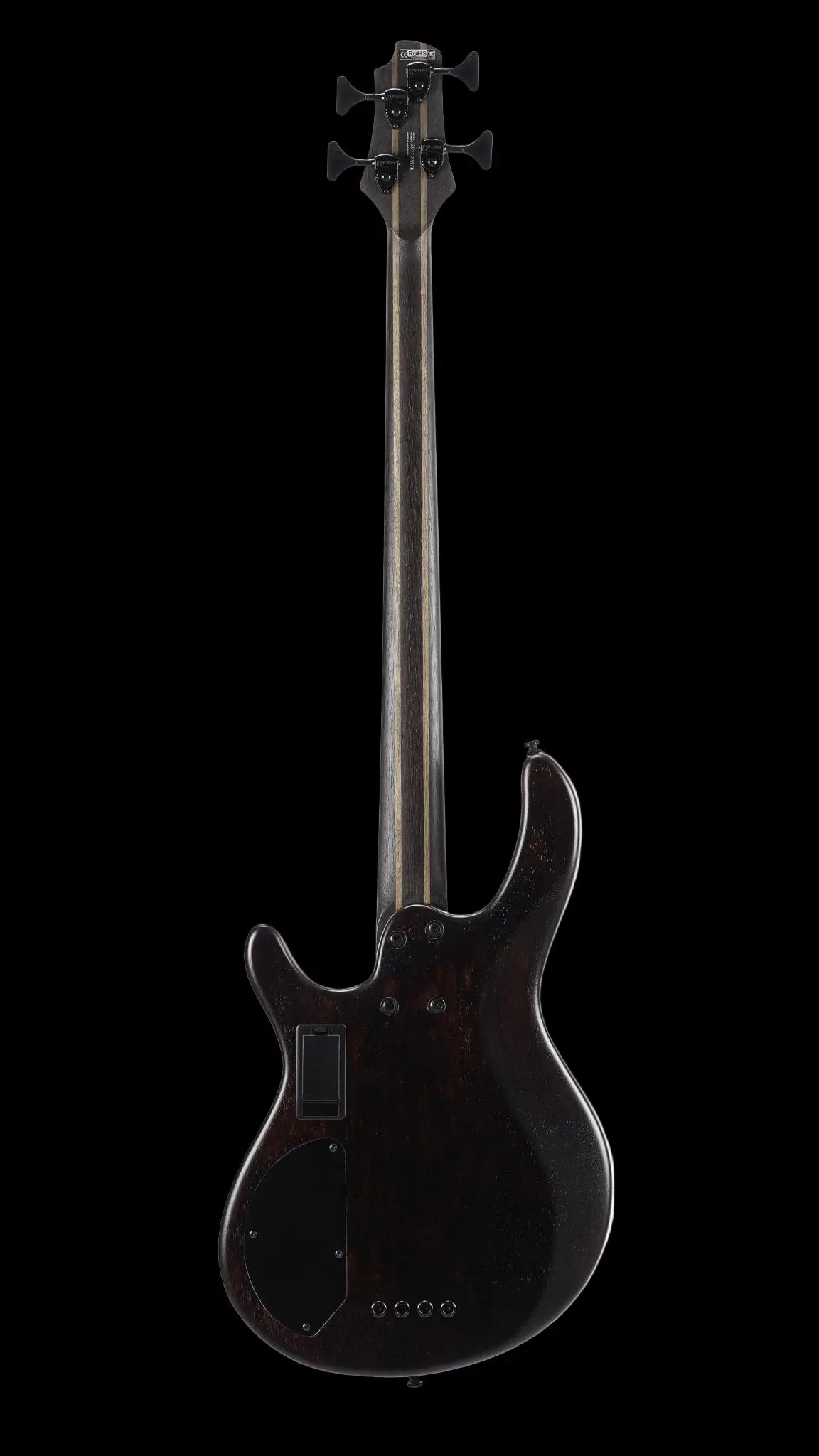 Cort B4 Element, Open Pore Burgundy Red  Bass Guitar - Image 2