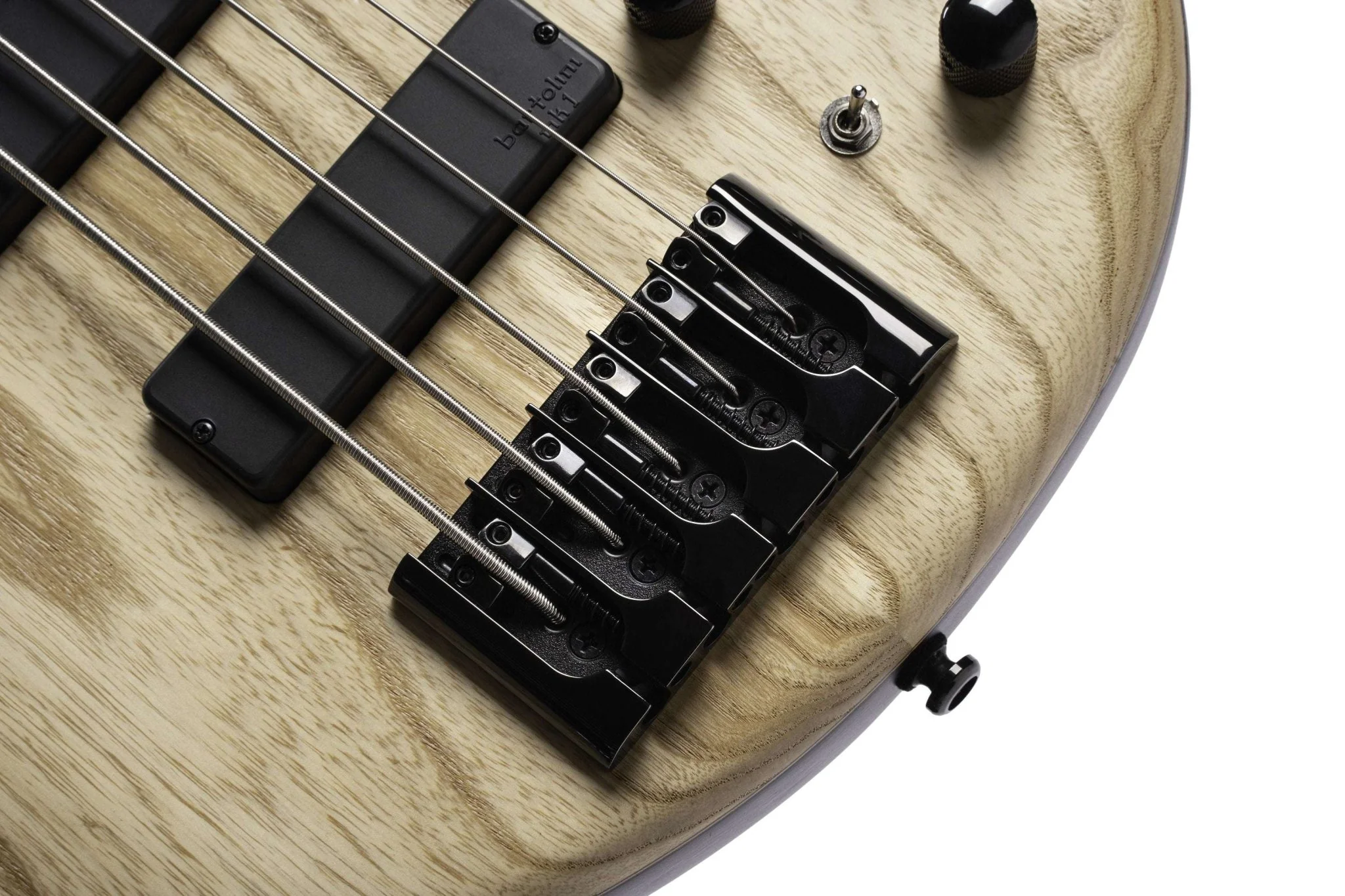 Cort B5 Element Open Pore Burgundy Red Bass Guitar - Image 11