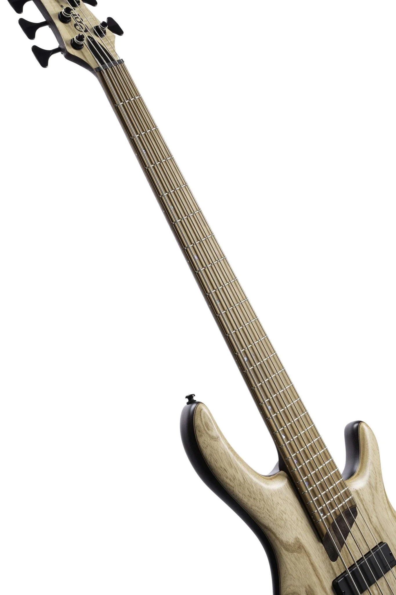 Cort B5 Element Open Pore Burgundy Red Bass Guitar - Image 13