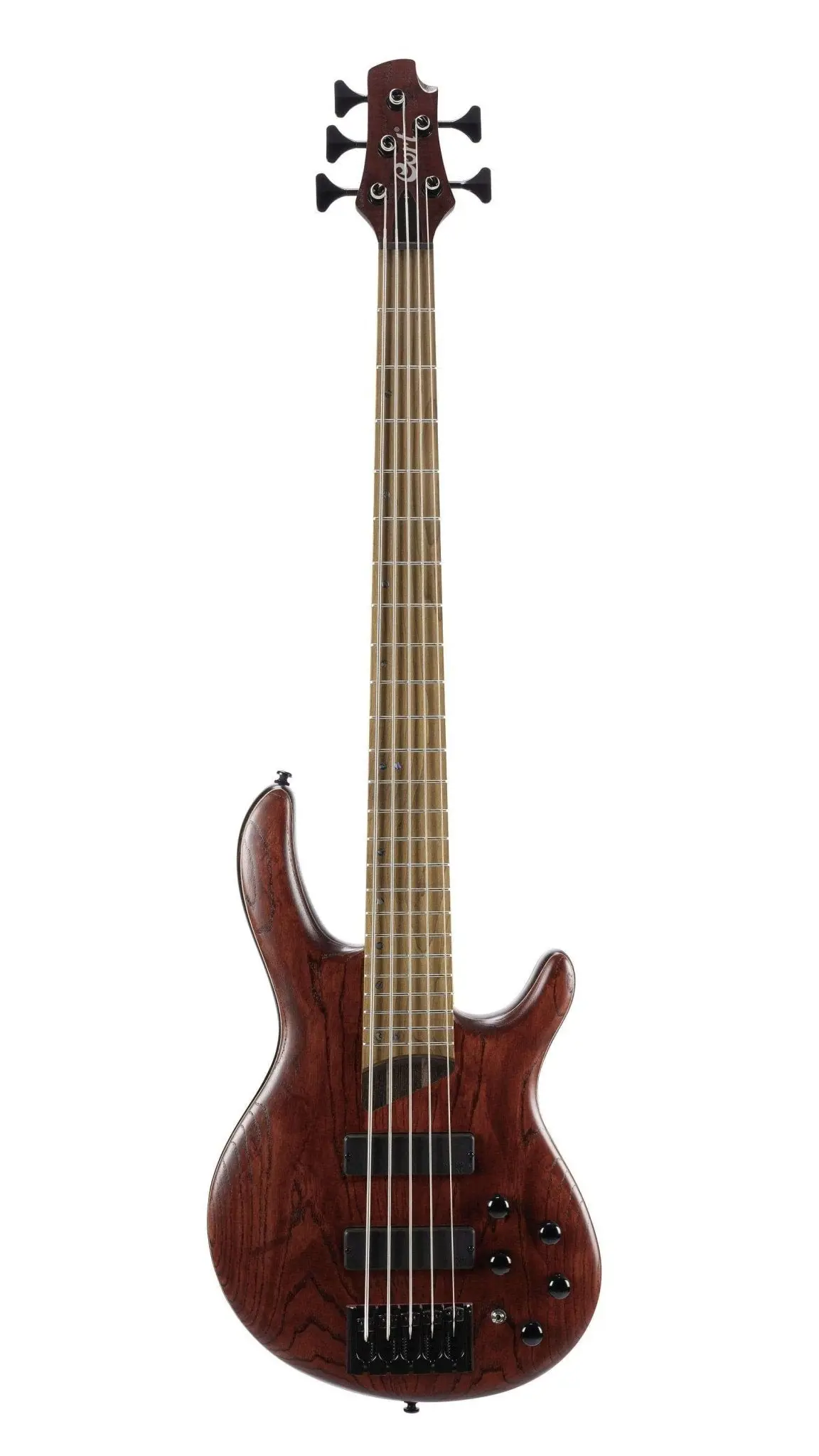 Cort B5 Element Open Pore Trans Black Bass Guitar - Image 16