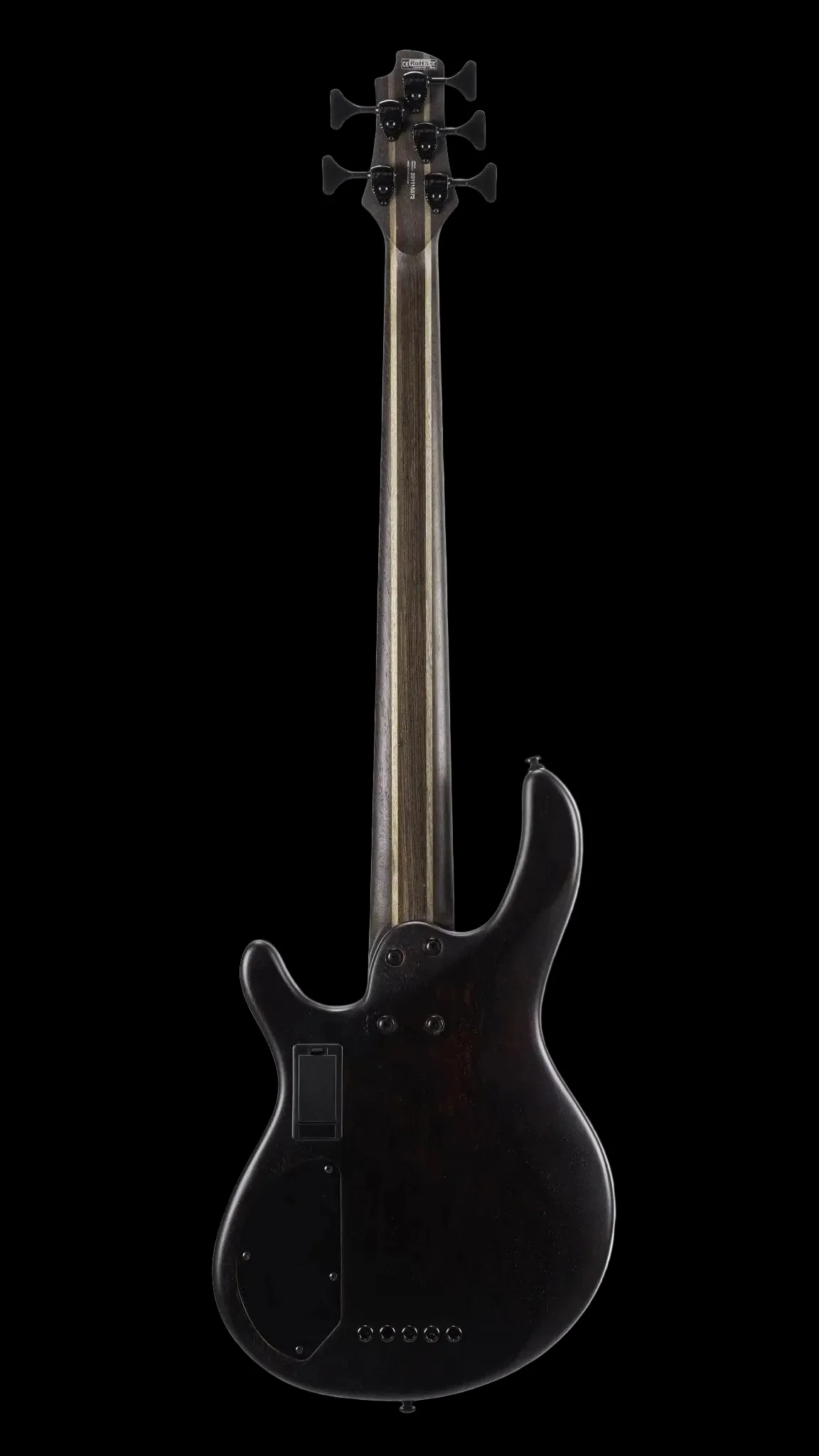 Cort B5 Element Open Pore Trans Black Bass Guitar - Image 2
