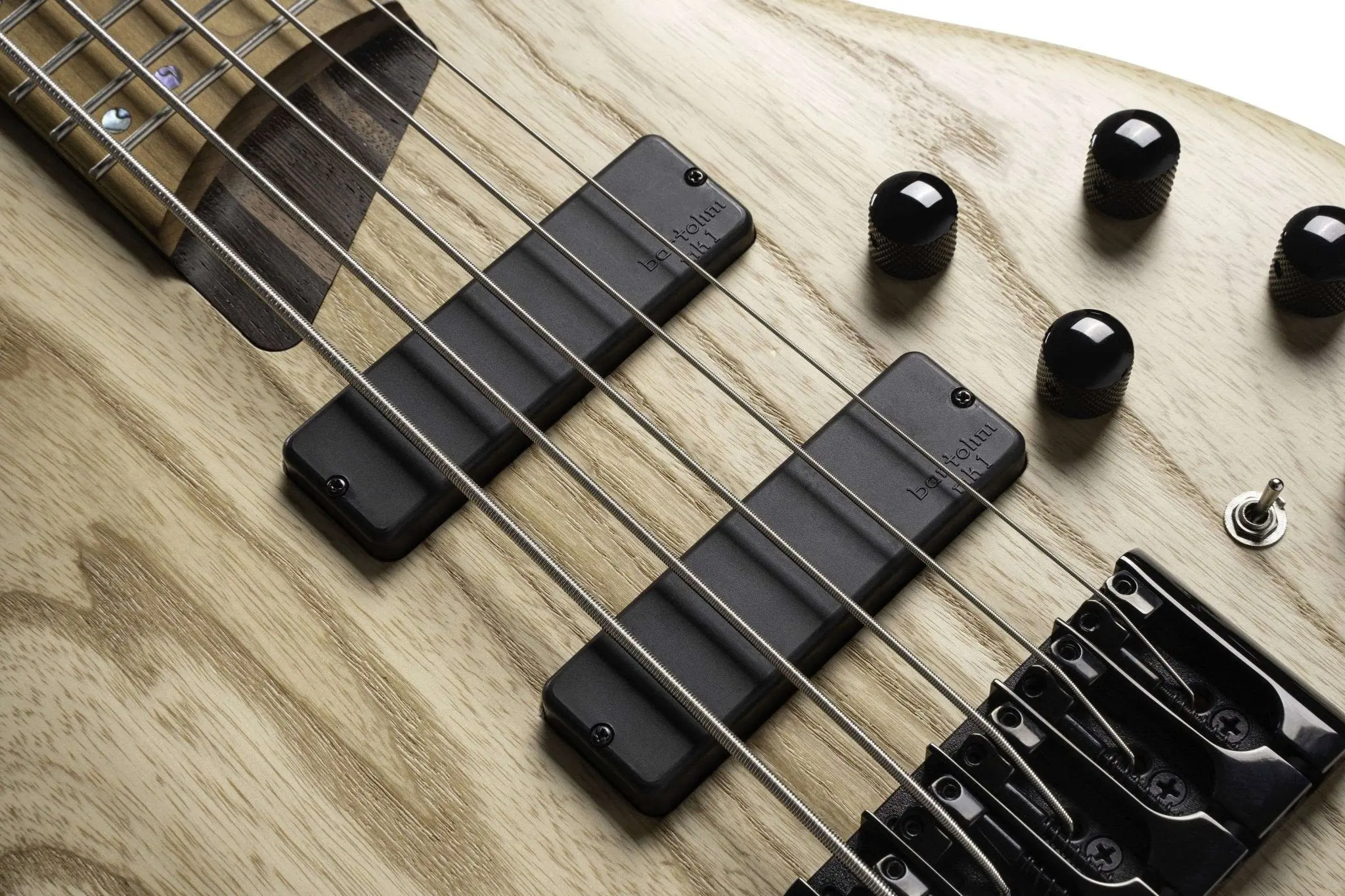 Cort B5 Element Open Pore Trans Black Bass Guitar - Image 20
