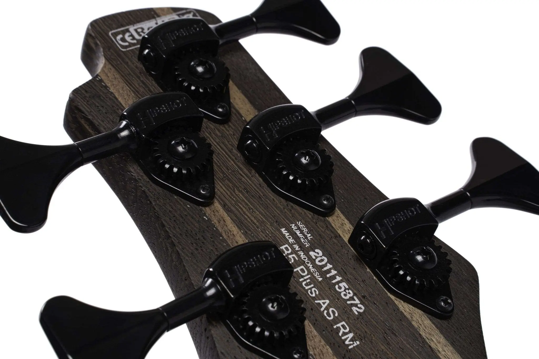 Cort B5 Element Open Pore Trans Black Bass Guitar - Image 27