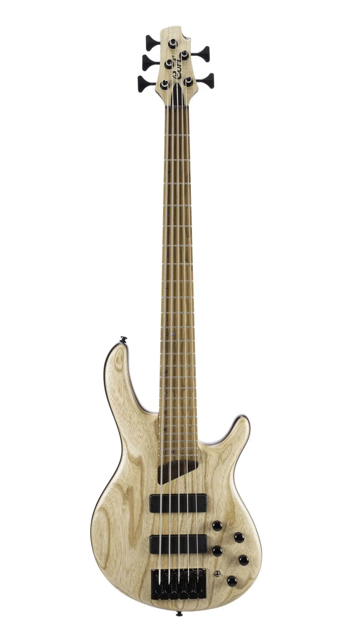 Cort B5 Element Open Pore Trans Black Bass Guitar - Image 6