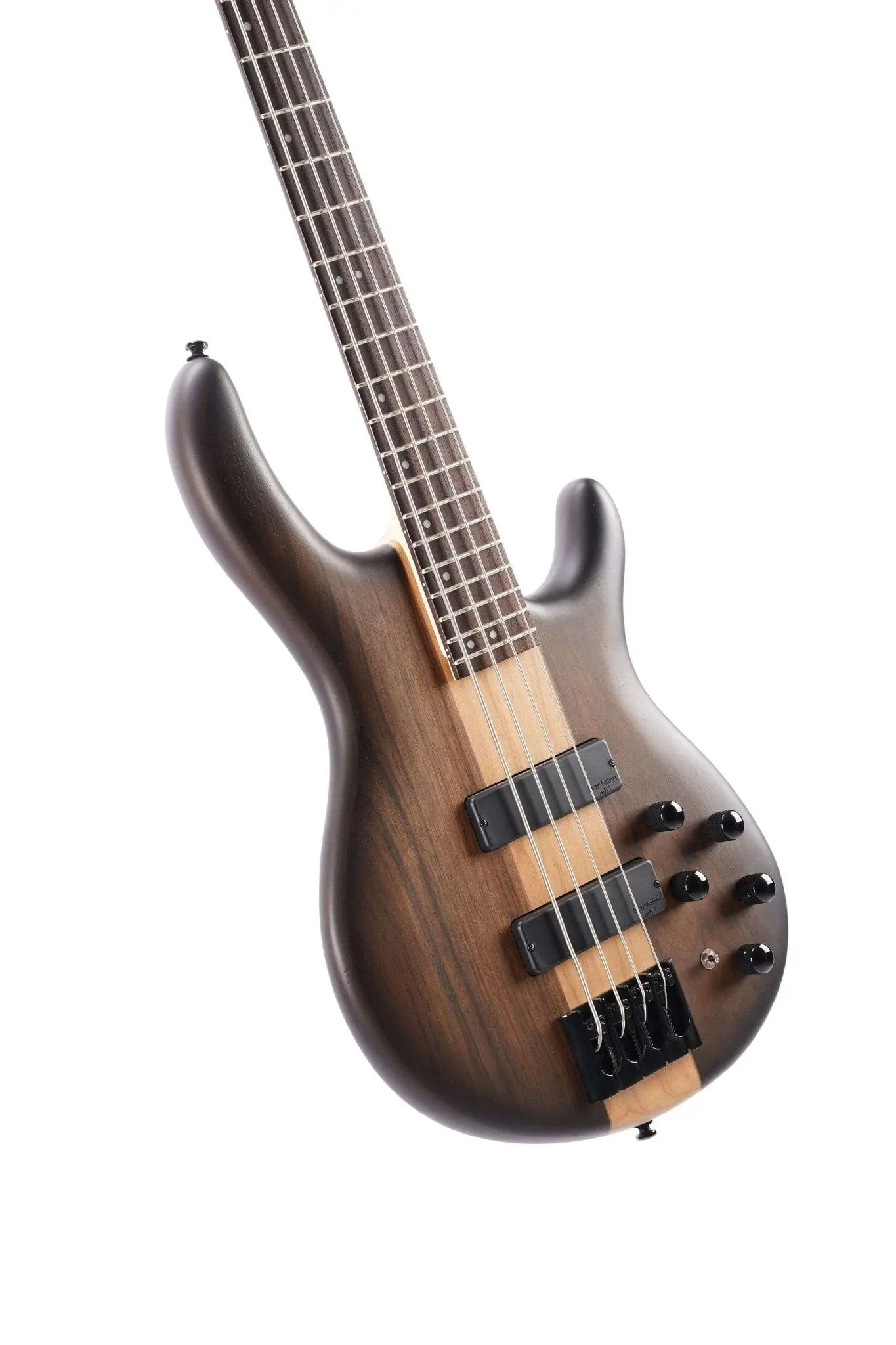 Cort Artisan C4 Plus OVMH Antique Brown Burst Bass Guitar - Image 15