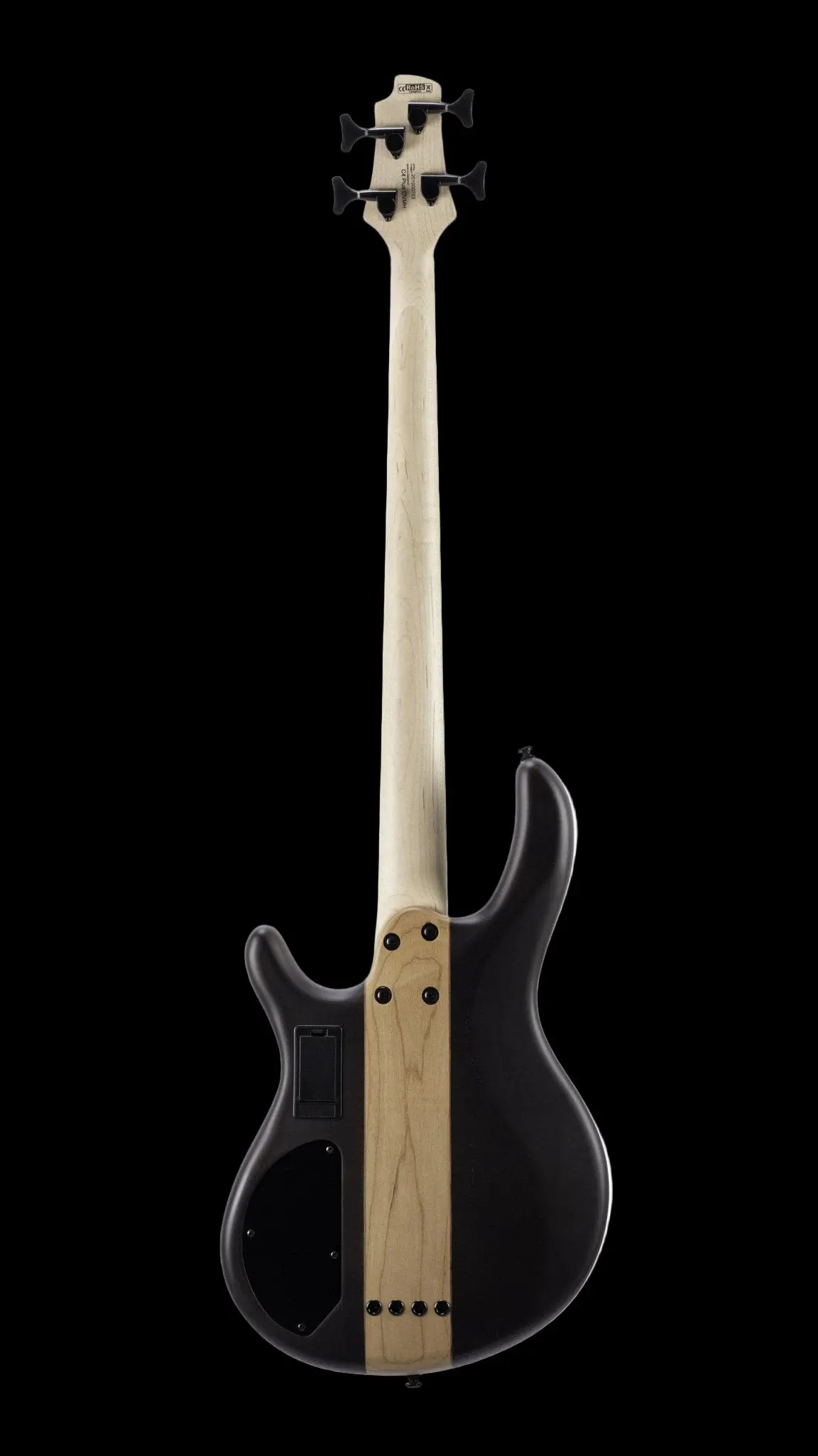 Cort Artisan C4 Plus OVMH Antique Brown Burst Bass Guitar - Image 4