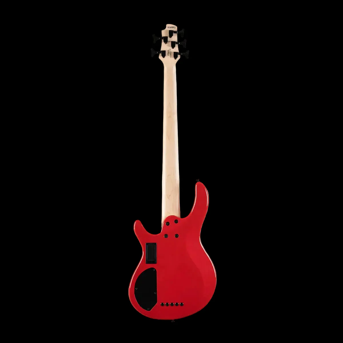 Cort C5 Deluxe Candy Red Bass Guitar - Image 2