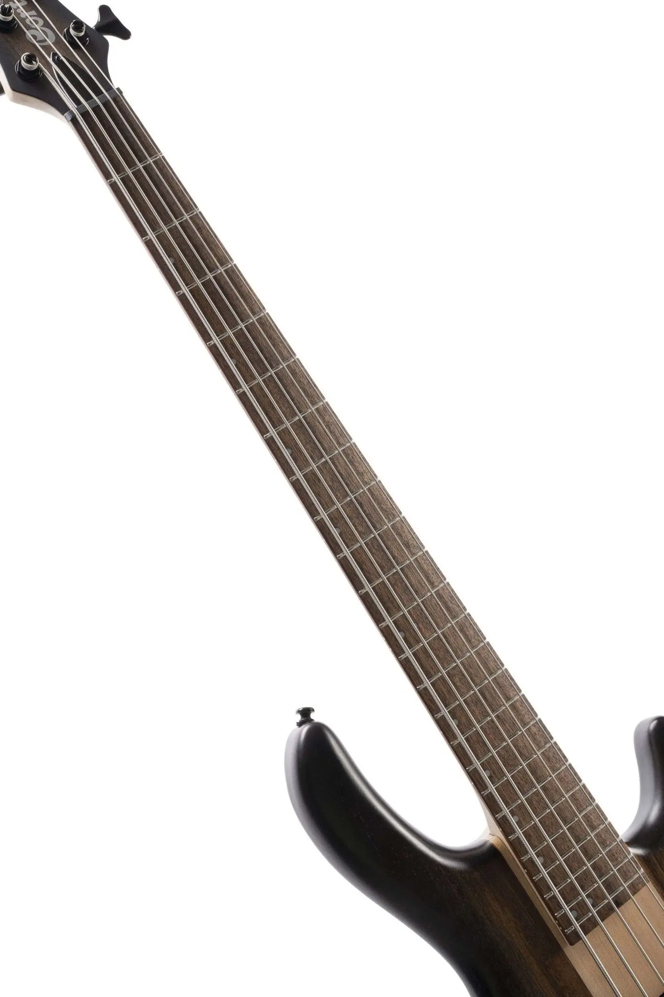 Cort C5 Plus OVMH Antique Brown Burst Bass Guitar - Image 12