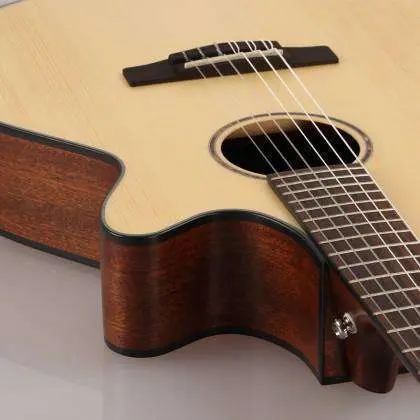 Cort CEC1, Slimline Electro Acoustic Nylon Guitar, w' £225 Custom Pro Setup & Support Package - Image 7