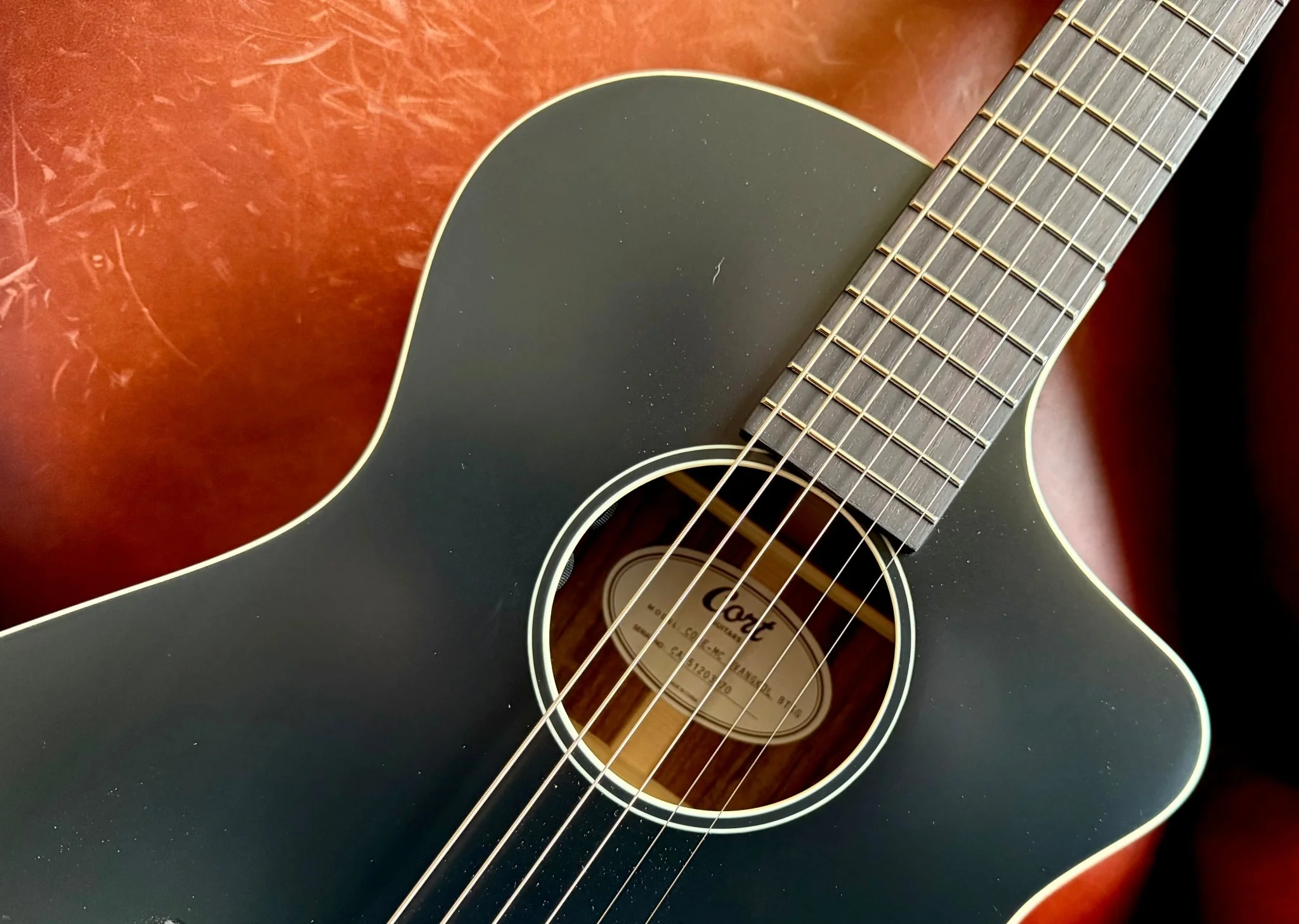 Cort Core-MC Ovangkol All Solid Wood Electro Acoustic Inc. £225 Custom Pro Setup & Support Package - Image 10