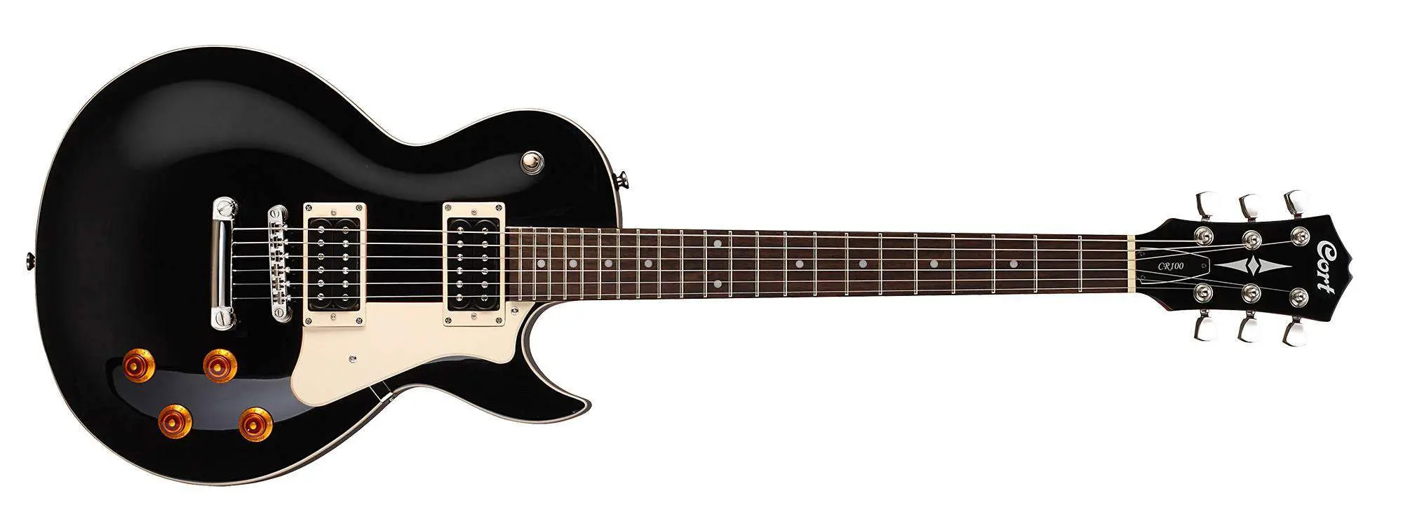 Cort CR100 Black Electric Guitar - Image 7