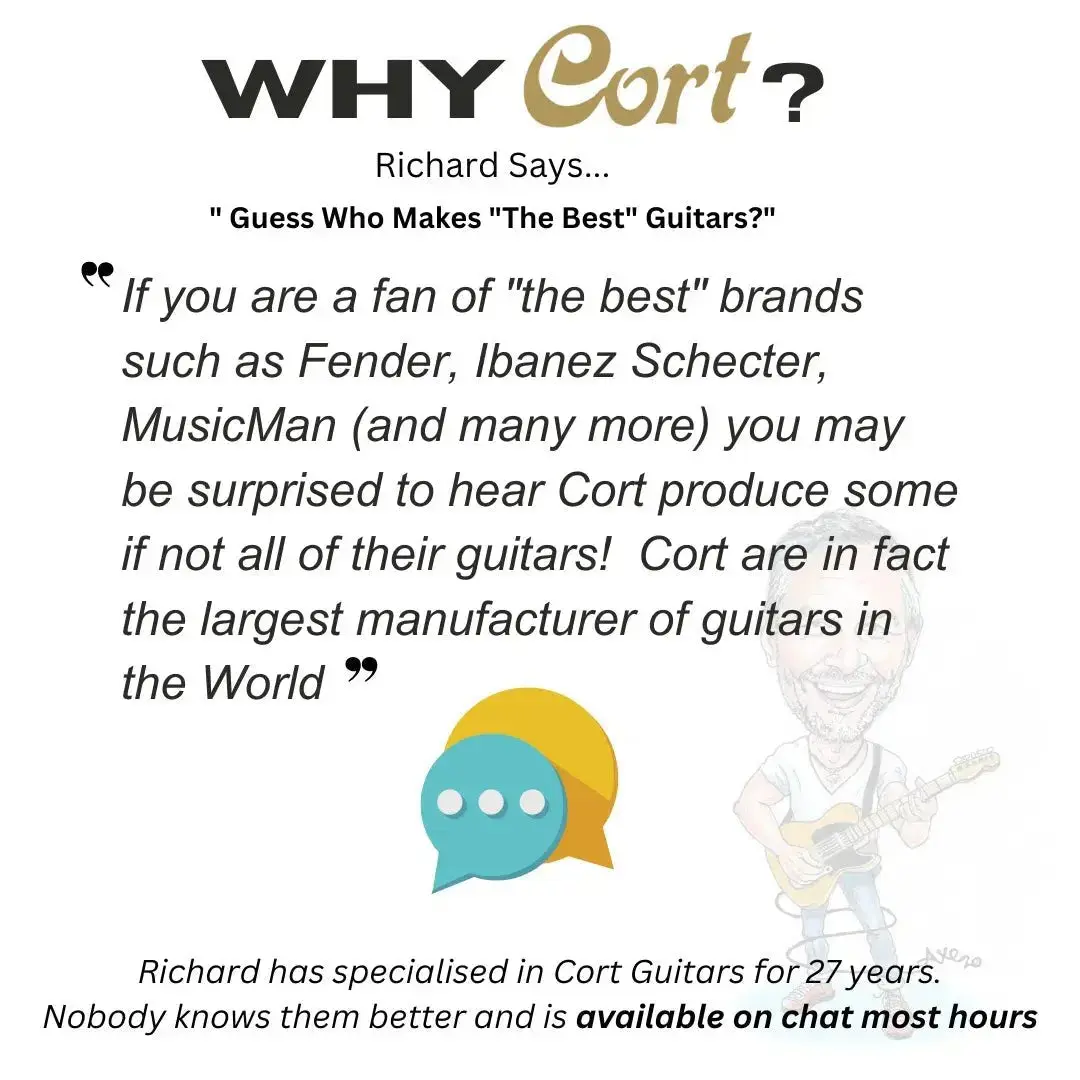 Cort CR100 Cherry Red Sunburst Electric Guitar w' £225 Custom Pro Setup & Support Package - Image 6