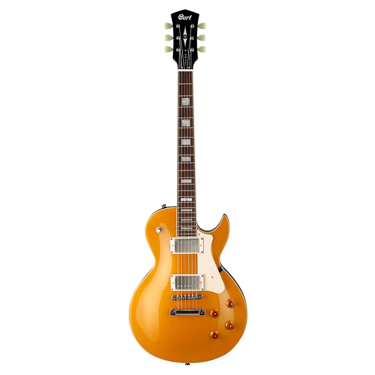 Cort CR200 Gold Top Electric Guitar - Image 22