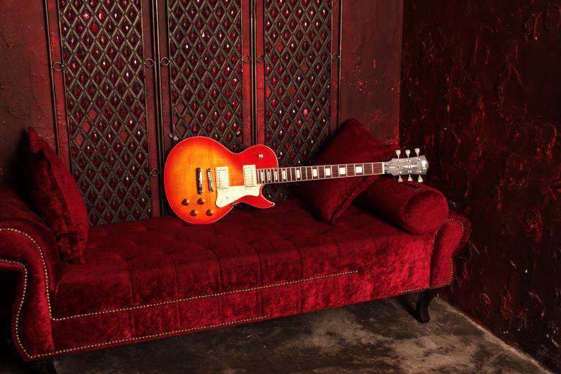 Cort CR250 Black Electric Guitar - Image 15