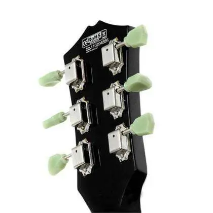 Cort CR250 Black Electric Guitar - Image 8