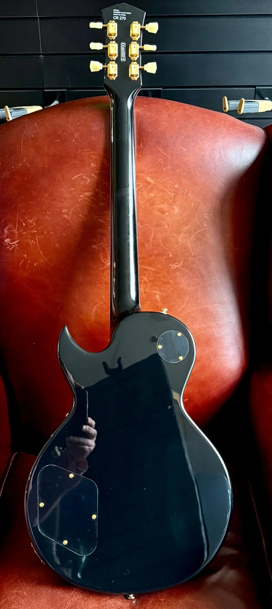 Cort CR270 Black Electric Guitar.  The "Vintage Guitas Beater" - Image 13