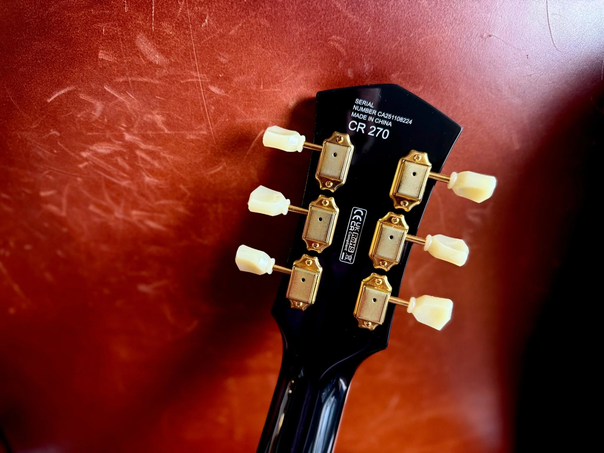 Cort CR270 Black Electric Guitar.  The "Vintage Guitas Beater" - Image 4