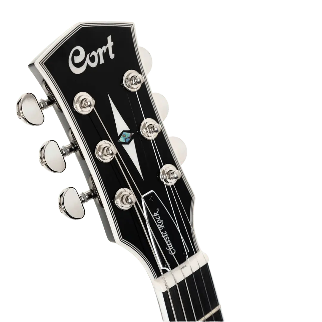 Cort CR300 Deluxe Flaming Burst Electric Guitar - Image 15