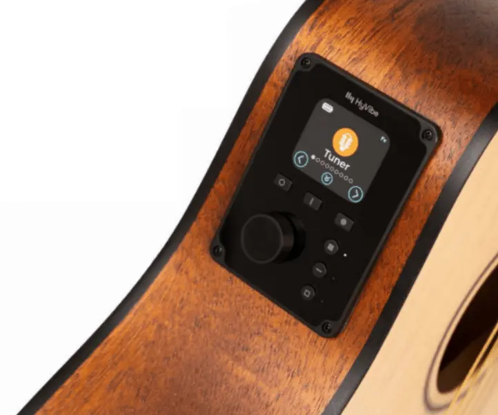 Cort EARTH-HV-GO-OP Earth Go Open Pore Smart Acoustic Guitar w'Hyvibe & Solid Spruce Top w' £225 Custom Pro Setup Package Included - Image 4