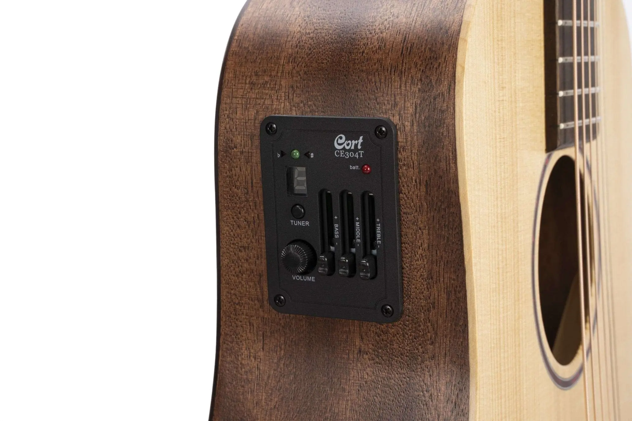 Cort Earth Mini Electro Adirondack Open Pore w/bag - Image 10