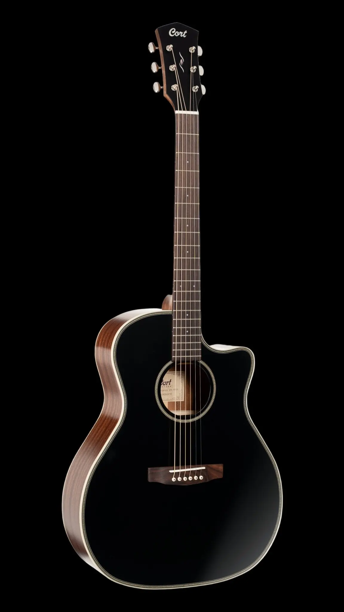 Cort ESSENCE GA4 BTSG Electro Acoustic Guitar - Image 4