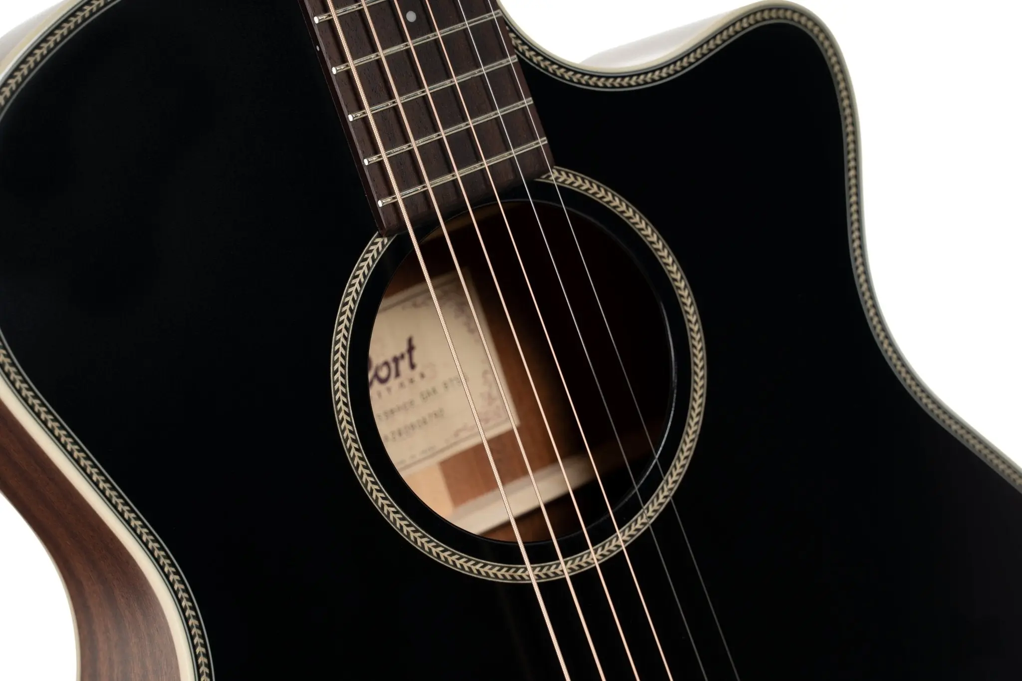 Cort ESSENCE GA4 BTSG Electro Acoustic Guitar - Image 6
