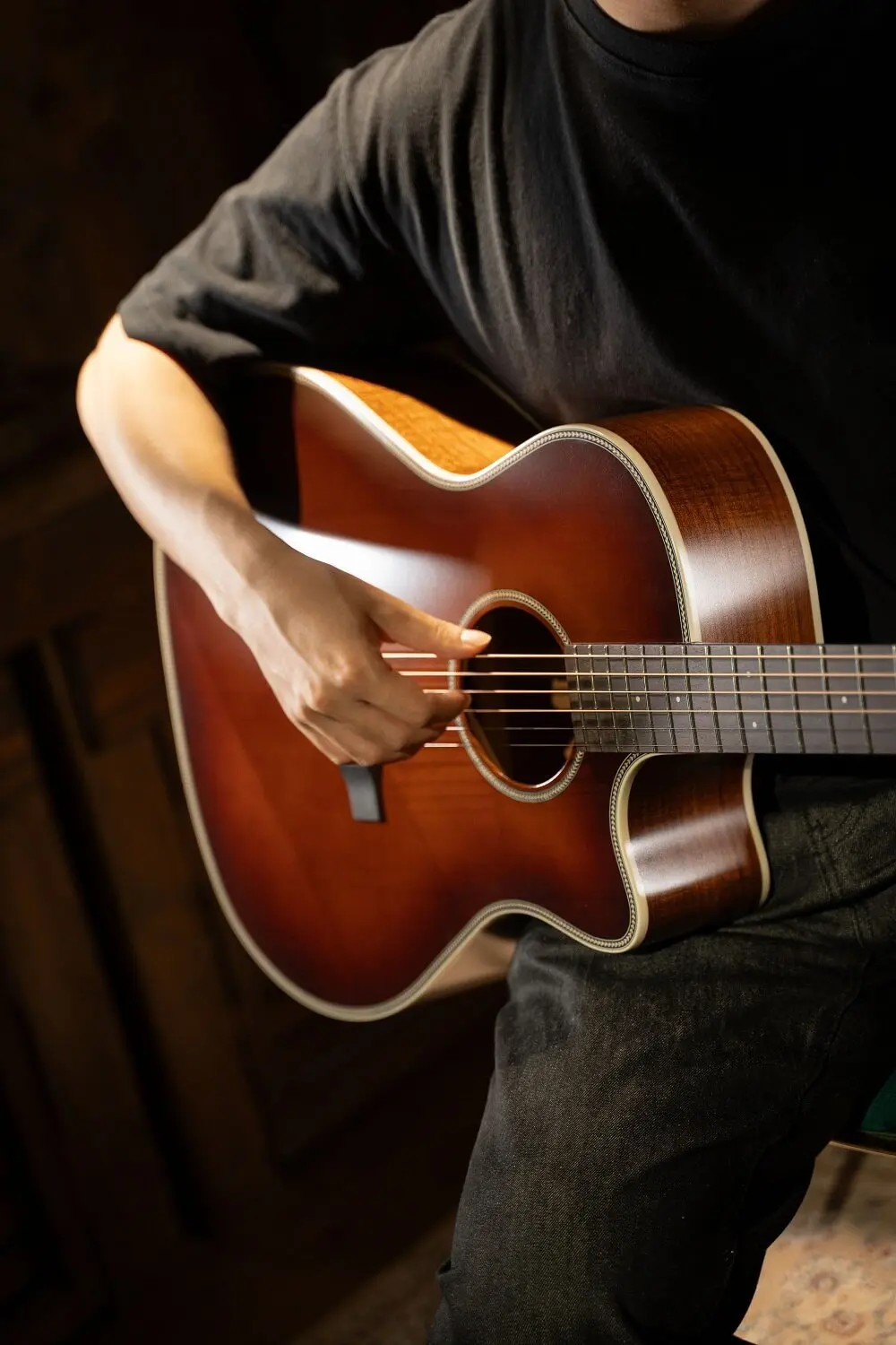 Cort ESSENCE-GA4 Special BTSG Electro Acoustic Guitar - Image 3