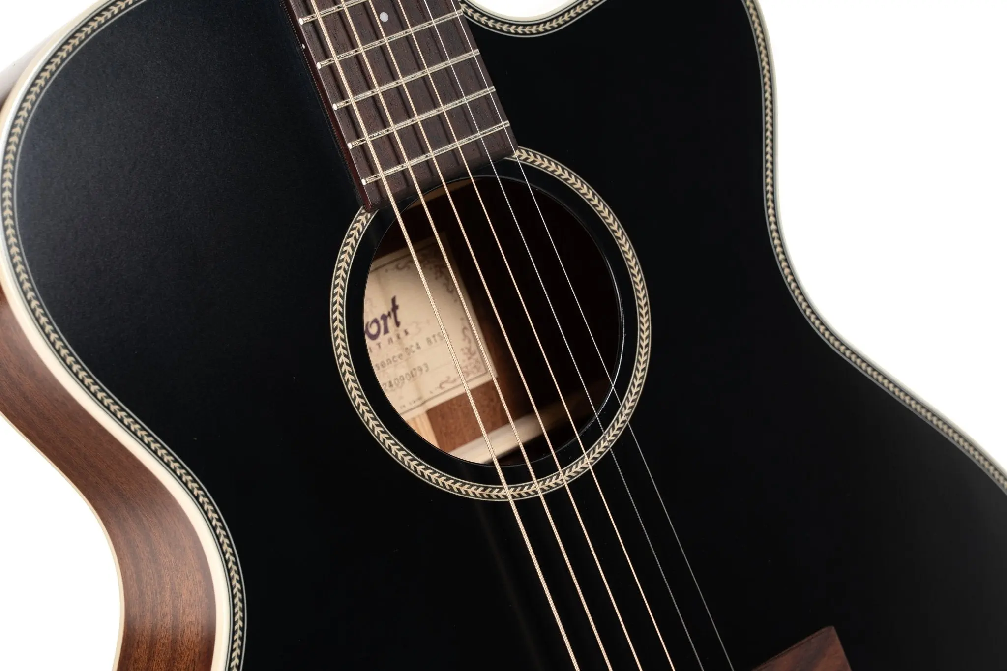 Cort ESSENCE-OC4 BTSG Electro Acoustic Guitar - Image 5